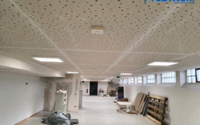 Abgehängte Decken GKB, Akustik, Brandschutz